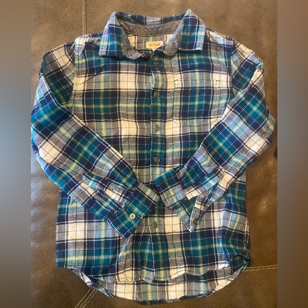 Cat and Jack kids flannel